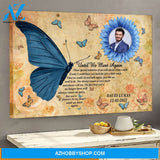 You Are Forever In My Heart Personalized Canvas