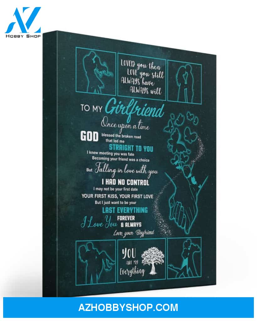 You Are My Everything Matte Canvas To Lover Butterfly Matte Canvas