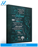 You Are My Everything Matte Canvas To Lover Butterfly Matte Canvas