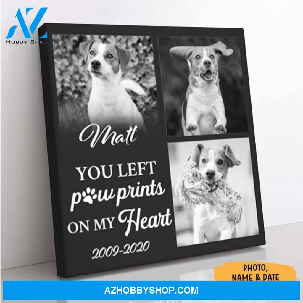 You Are My Favorite Hello, Personalized Square Canvas, Custom Gift for Pet Lovers