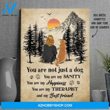 You Are My Happiness - Personalized Custom Matte Canvas