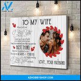 You are my happy ending - Personalized Canvas