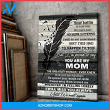 You Are My Mom Canvas Prints Gift Mother's Day