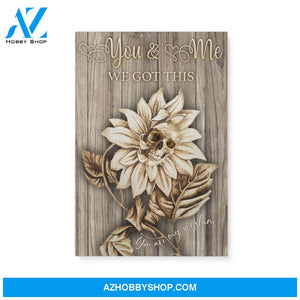 You Are My Sunshine Skull - Canvas