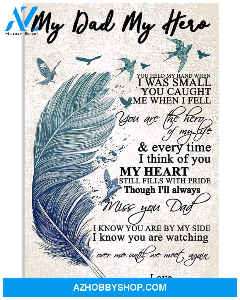 You Are The Hero Of My Life Canvas