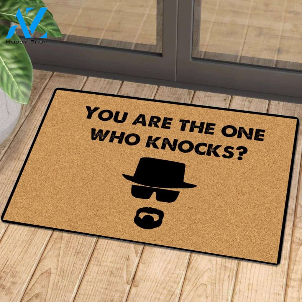 You Are The One Who Knocks Doormat | Welcome Mat | House Warming Gift