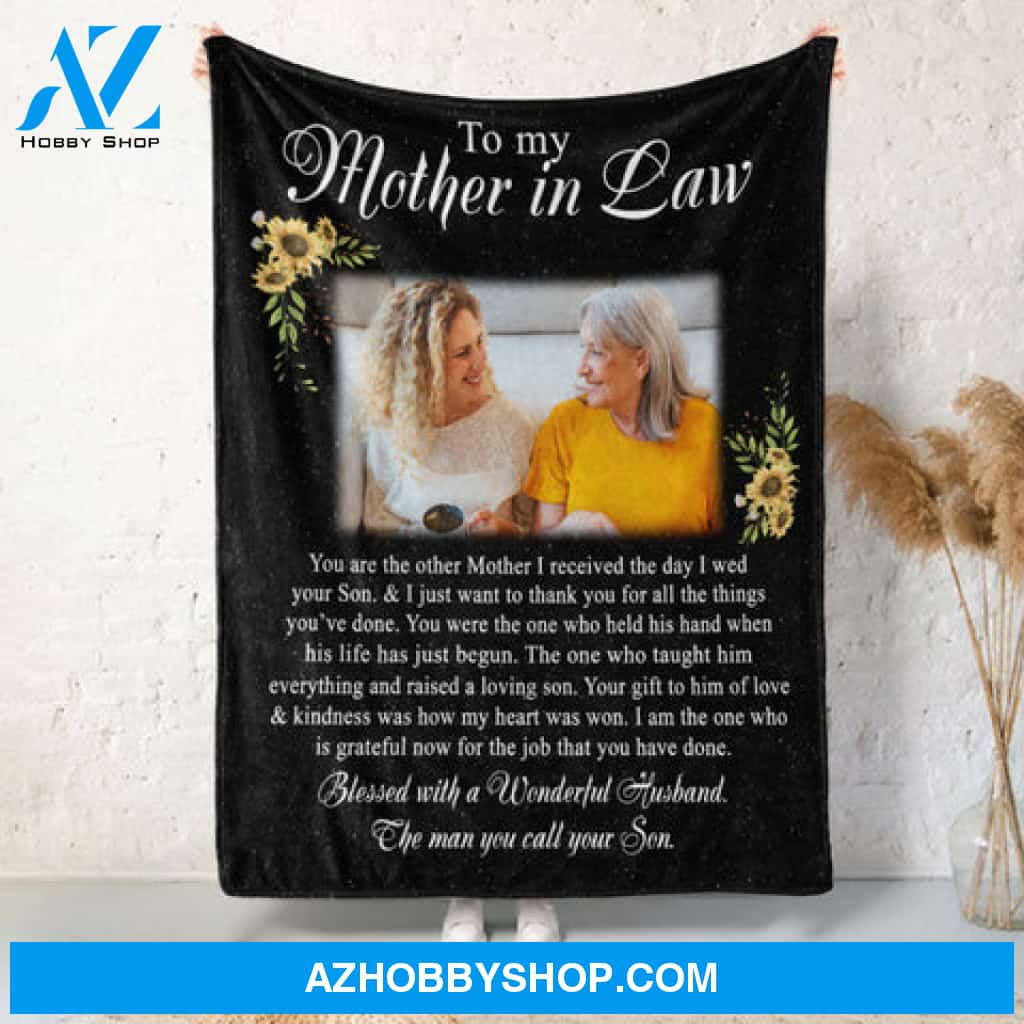 You Are The Other Mother, Mother's Day Gifts For Mother In Law - Personalized Blanket - Gift for Mother-in-law