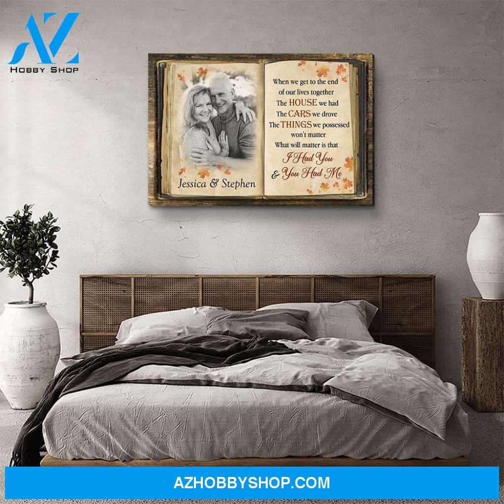 You Had Me - Personalized Custom Photo Canvas