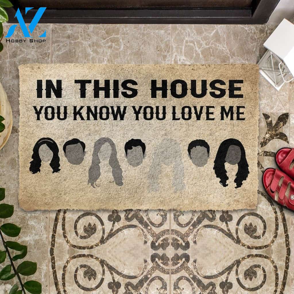 Gearhumans Gearhuman 3D You Know You Love Me Doormat
