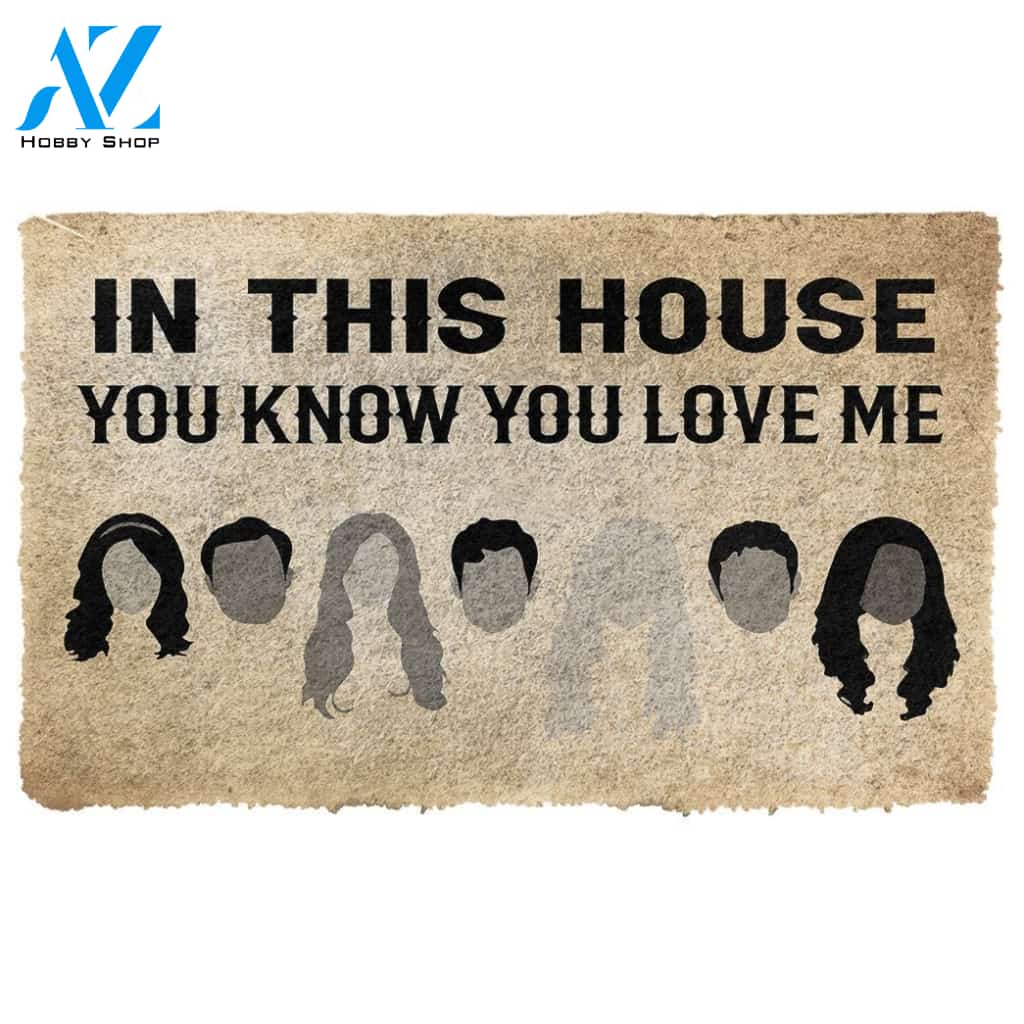 Gearhumans Gearhuman 3D You Know You Love Me Doormat