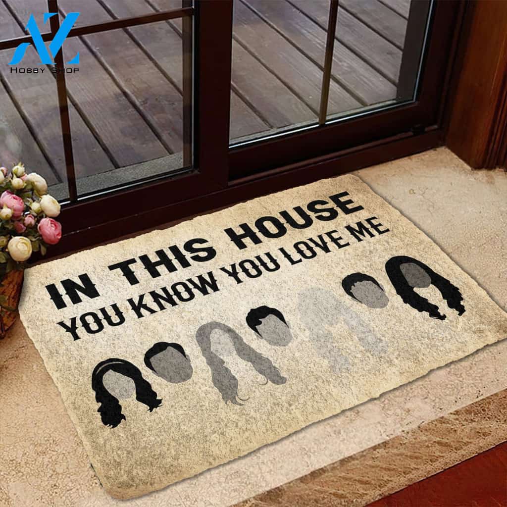 Gearhumans Gearhuman 3D You Know You Love Me Doormat