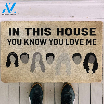 Gearhumans Gearhuman 3D You Know You Love Me Doormat