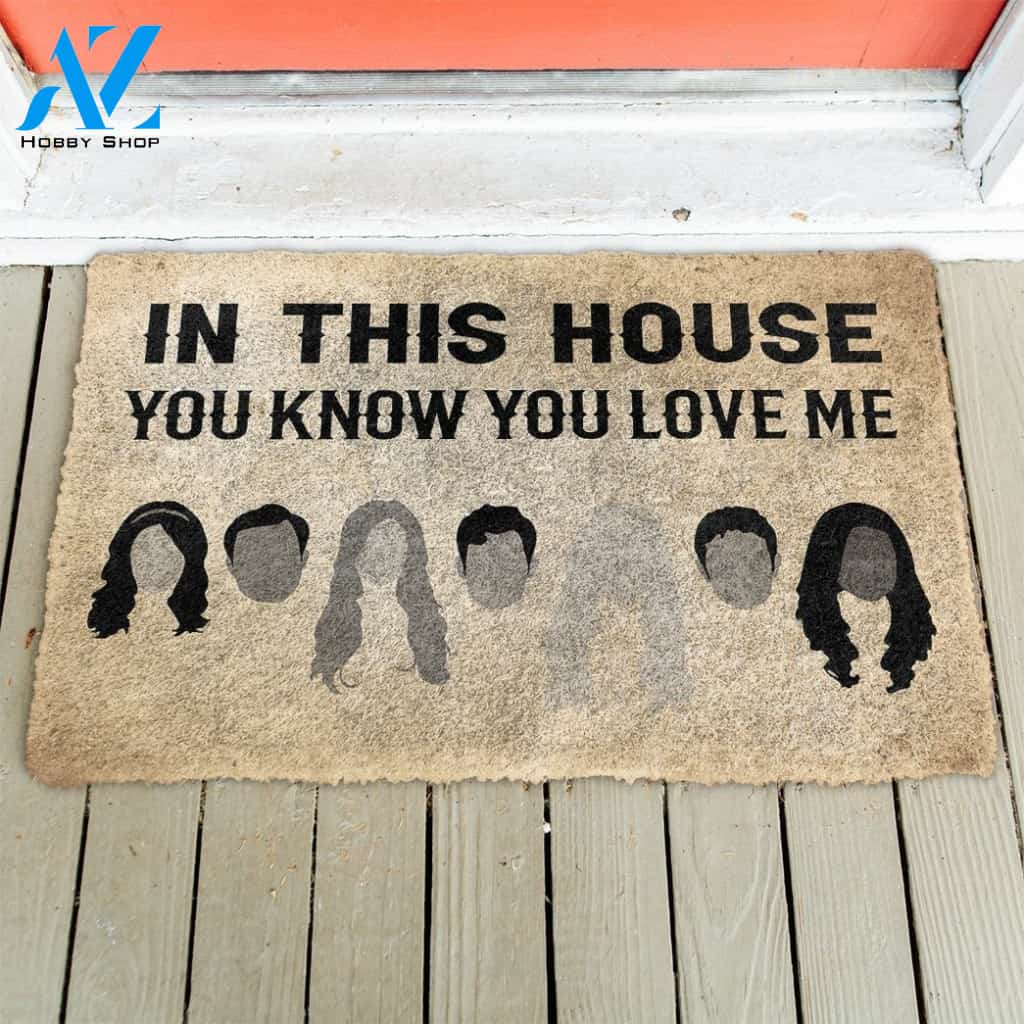 Gearhumans Gearhuman 3D You Know You Love Me Doormat