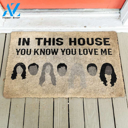 Gearhumans Gearhuman 3D You Know You Love Me Doormat