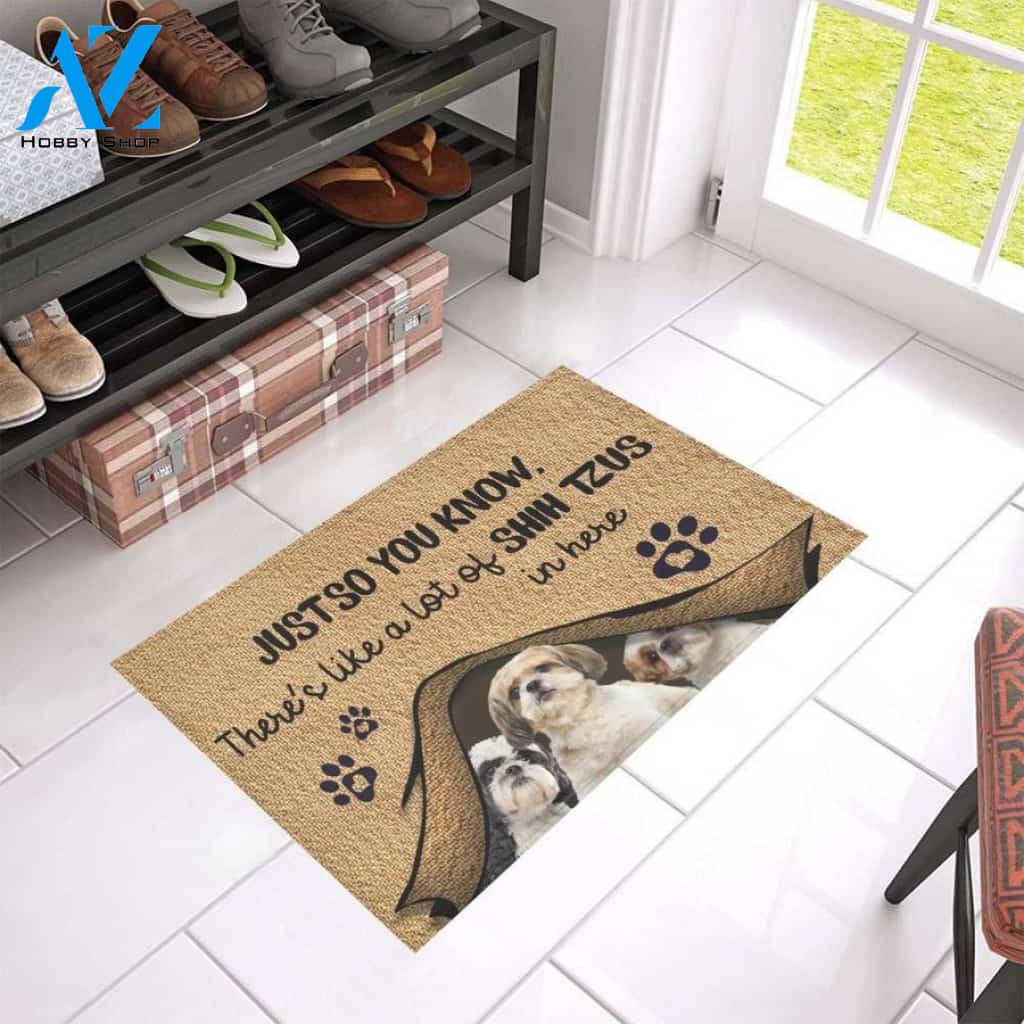 You Know Shih Tzu Doormat