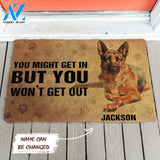 Gearhumans Gearhuman 3D You Might Get In German Shepherd Custom Name Doormat