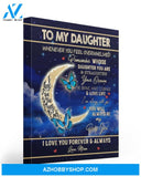 You Will Always My Baby Girl Butterflies Daughter'S Gift Matte Canvas Matte Canvas