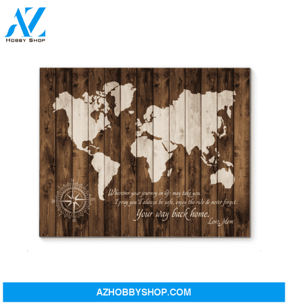 Your Way Back Home (Mom) Canvas Prints Gift Mother's Day