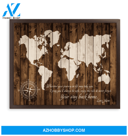 Your Way Back Home (Mom) Canvas Prints Gift Mother's Day
