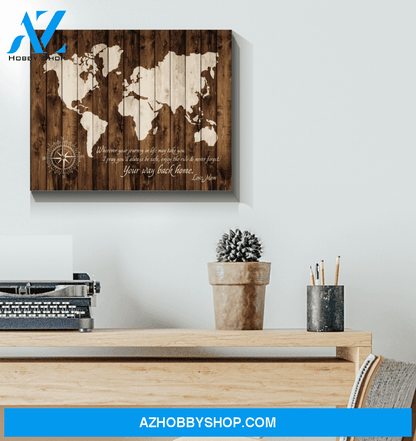 Your Way Back Home (Mom) Canvas Prints Gift Mother's Day