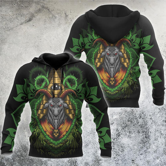 Skull Gifts God Of Skull Satanic US Unisex Size Hoodie