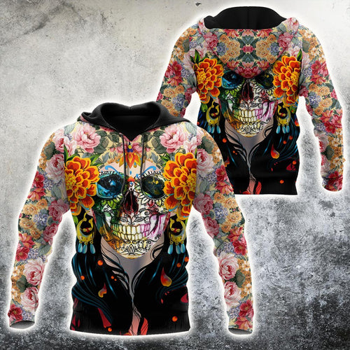 Skull Gifts Skull Satanic US Unisex Size Hoodie