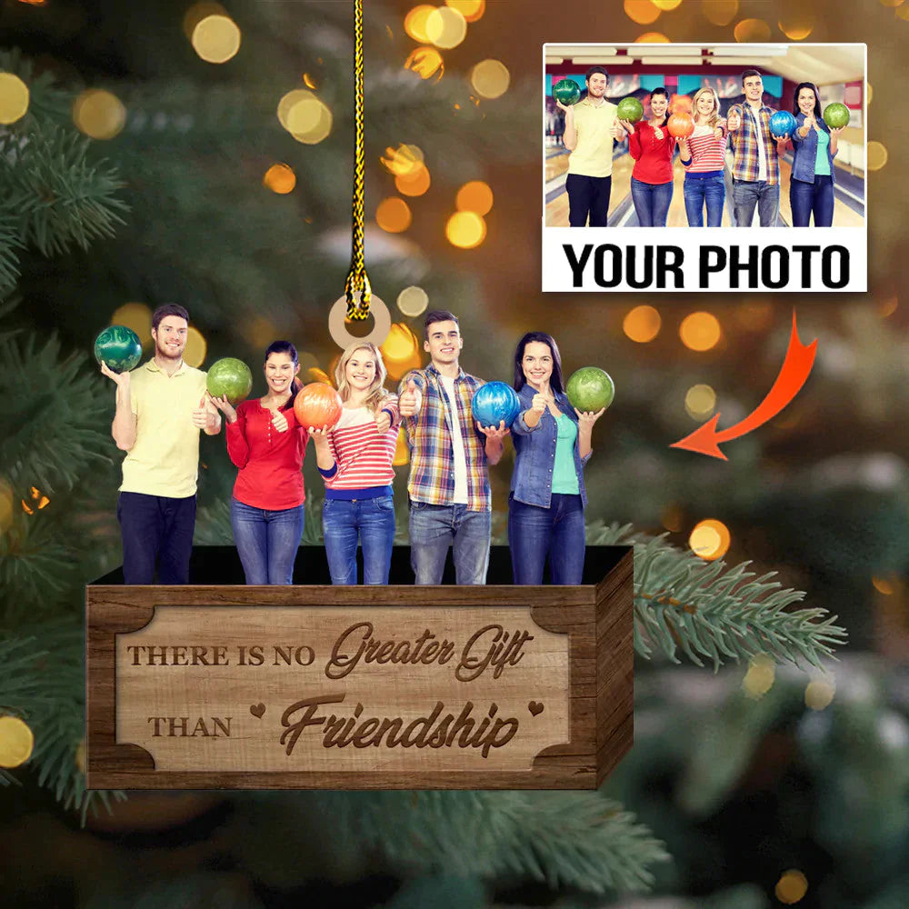 Custom photo Ornament | Friendship