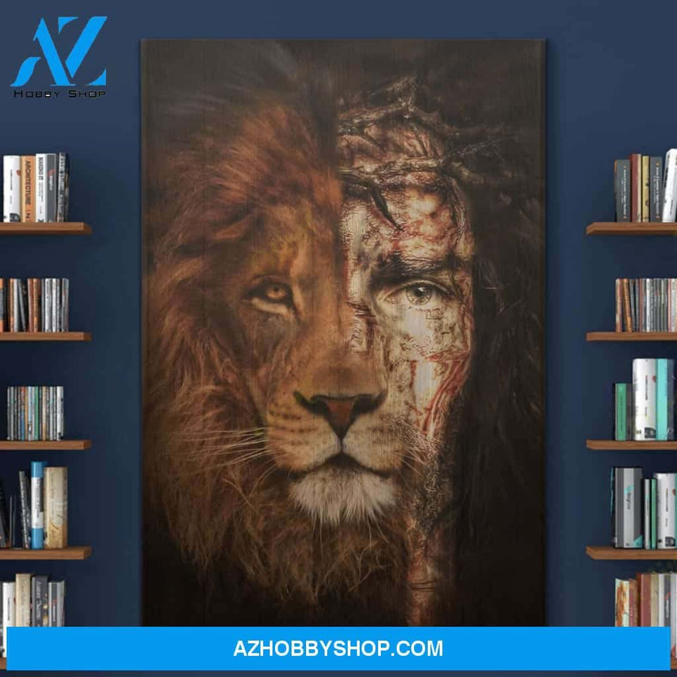 Jesus, Lion Of Judah Easter Canvas And Poster