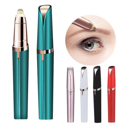 Efficient Women's Electric Eyebrow Trimmer - Safe Hair Removal  - Shaver for Eyebrows