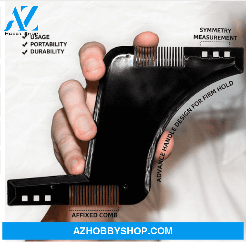 Zafrani Beard Comb Black