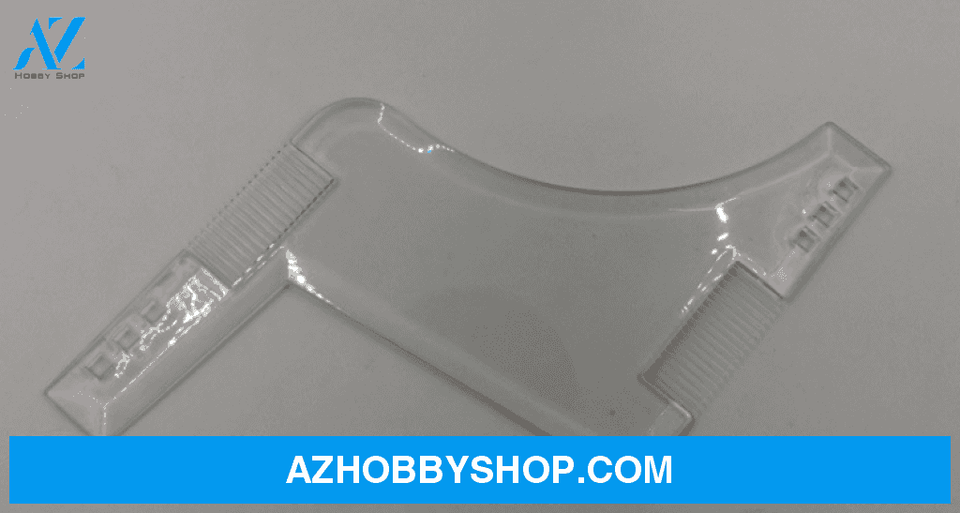 Zafrani Beard Comb Clear