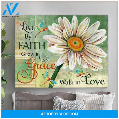 Zalooo Life By Faith Dragonfly Wall Art Canvas