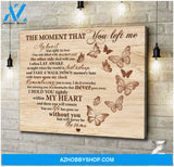 Zalooo The Moment Butterfly Wall Art Canvas