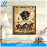 Zalooo They Whispered Butterfly Wall Art Canvas