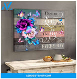Zalooo Those We Love Butterfly 2 Wall Art Canvas