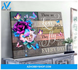 Zalooo Those We Love Butterfly 2 Wall Art Canvas