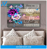 Zalooo Those We Love Butterfly 2 Wall Art Canvas