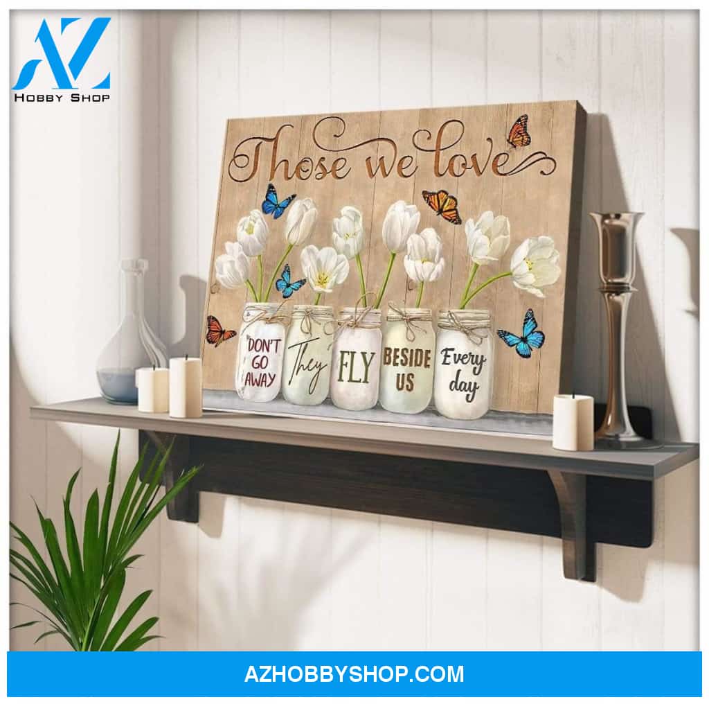 Zalooo Those We Love Butterfly V2 Wall Art Canvas