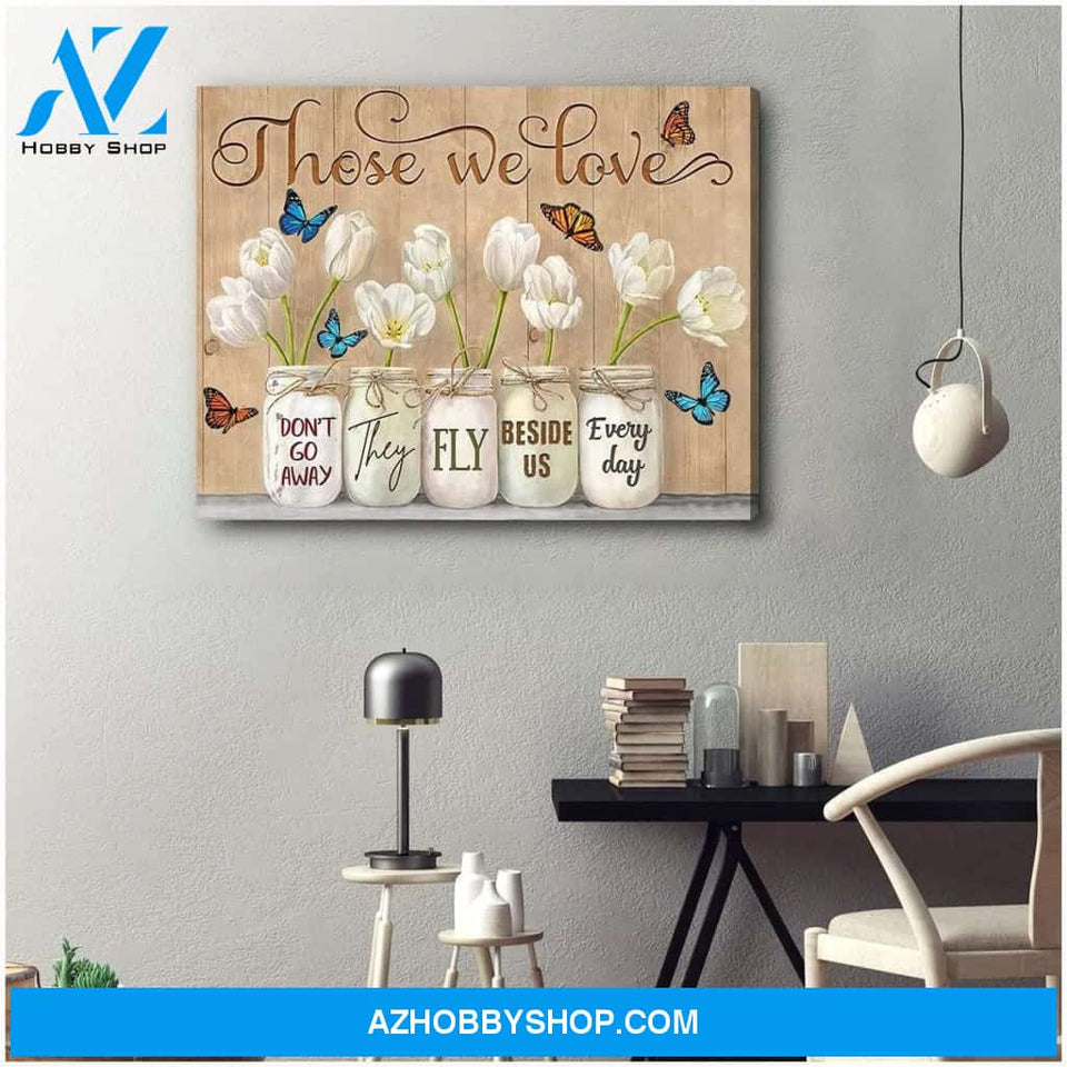 Zalooo Those We Love Butterfly V2 Wall Art Canvas