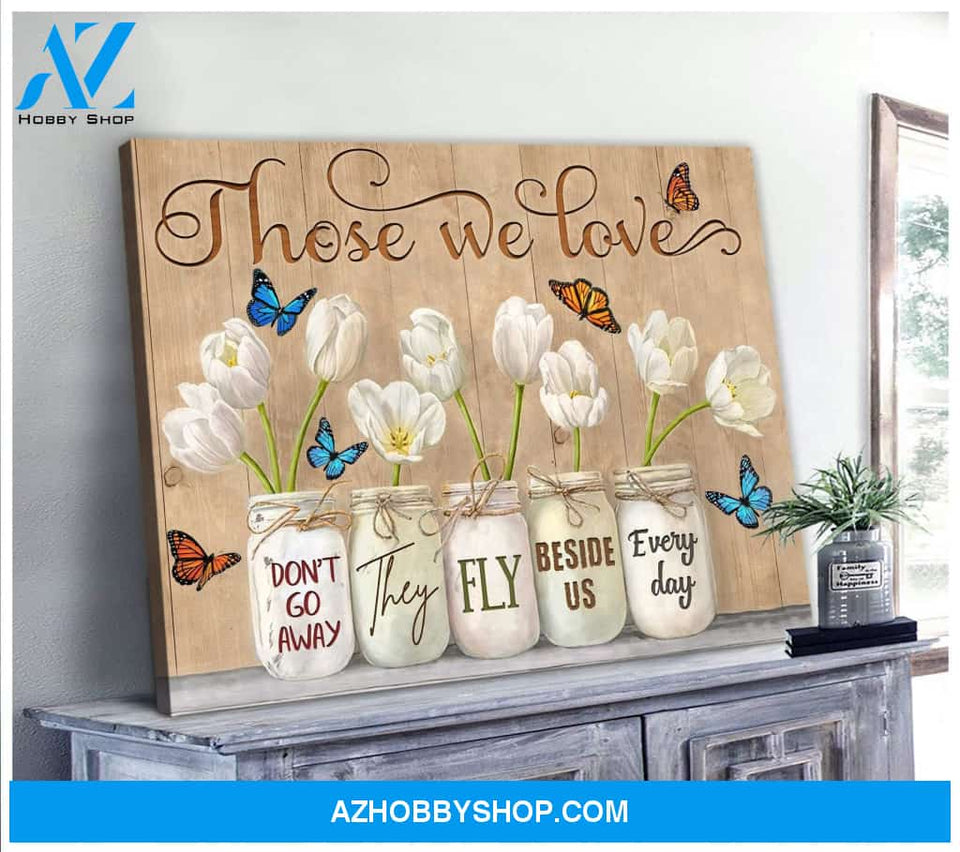 Zalooo Those We Love Butterfly V2 Wall Art Canvas