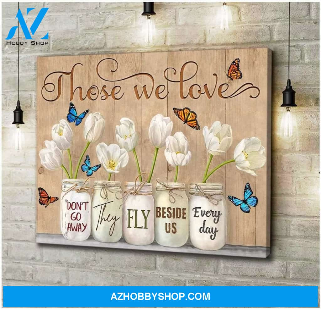 Zalooo Those We Love Butterfly V2 Wall Art Canvas