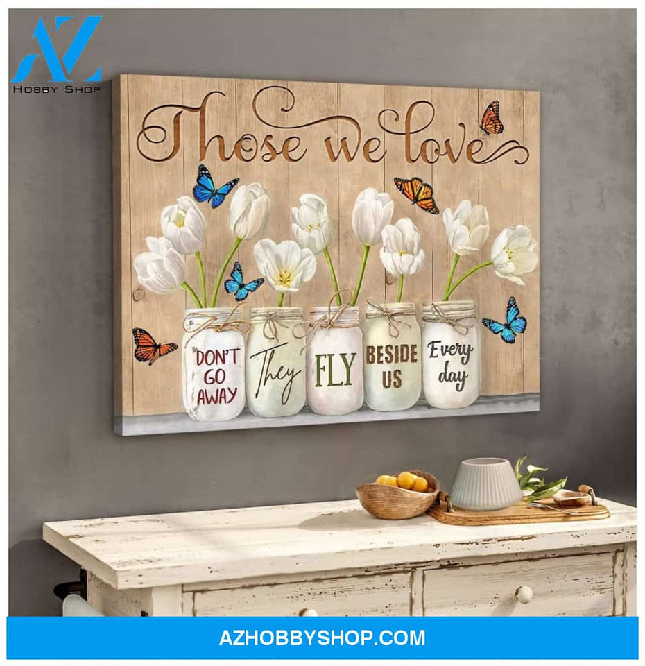 Zalooo Those We Love Butterfly V2 Wall Art Canvas