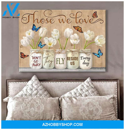 Zalooo Those We Love Butterfly V2 Wall Art Canvas