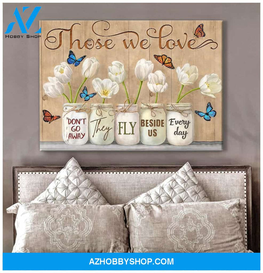 Zalooo Those We Love Butterfly V2 Wall Art Canvas