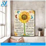 Zalooo To Be Awesome Butterfly Wall Art Canvas