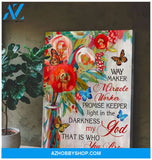 Zalooo Way Maker Butterfly Wall Art Canvas