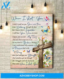 Zalooo When I Lost You Butterfly V2 Wall Art Canvas