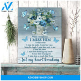 Zalooo When I Simply Say Butterfly Wall Art Canvas