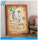 Zalooo When We Get Butterfly Wall Art Canvas