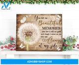 Zalooo You Left Me Dandelion Butterfly Wall Art Canvas Christmas Wall Art Canvas